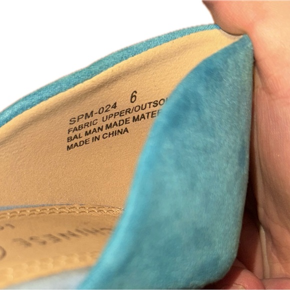 Chinese Laundry Blue Heels - Picture 6 of 8